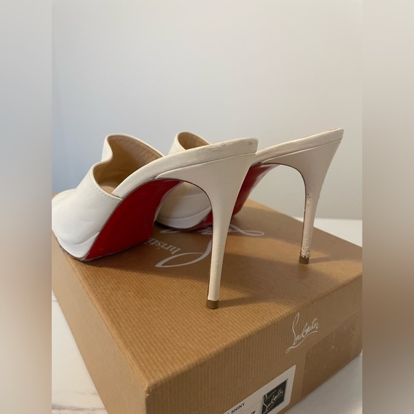 Christian Louboutin Pigamule Leather Mules - Picture 3 of 7